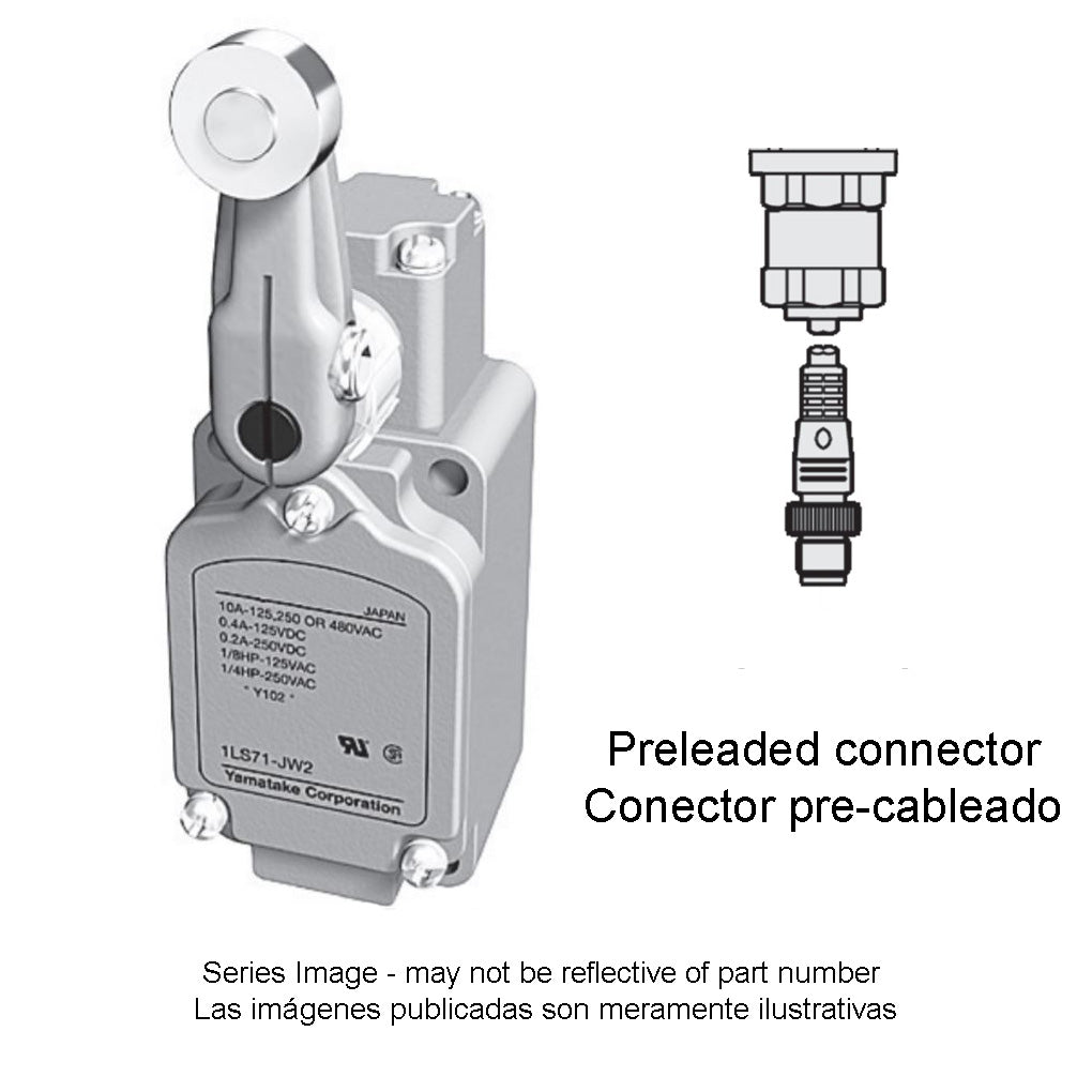 1LS61-JWC-PD03 Interruptor de límite compacto de uso general con protección contra salpicaduras