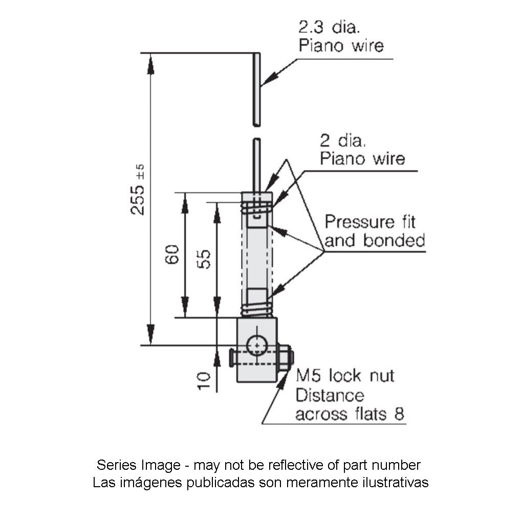 Accesorio 6PA-J40 - Interruptor de límite compacto de uso general estándar
