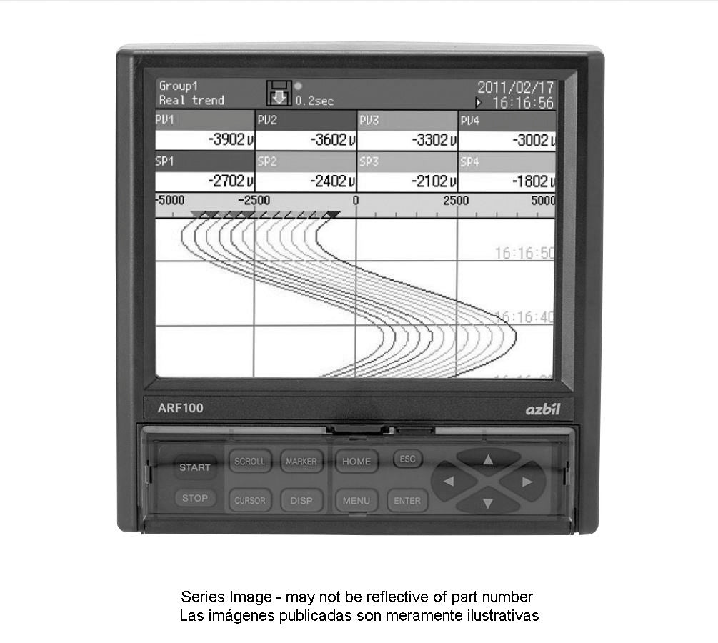 ARF112AS000D0 Paperless Recorder (6/12 channels)