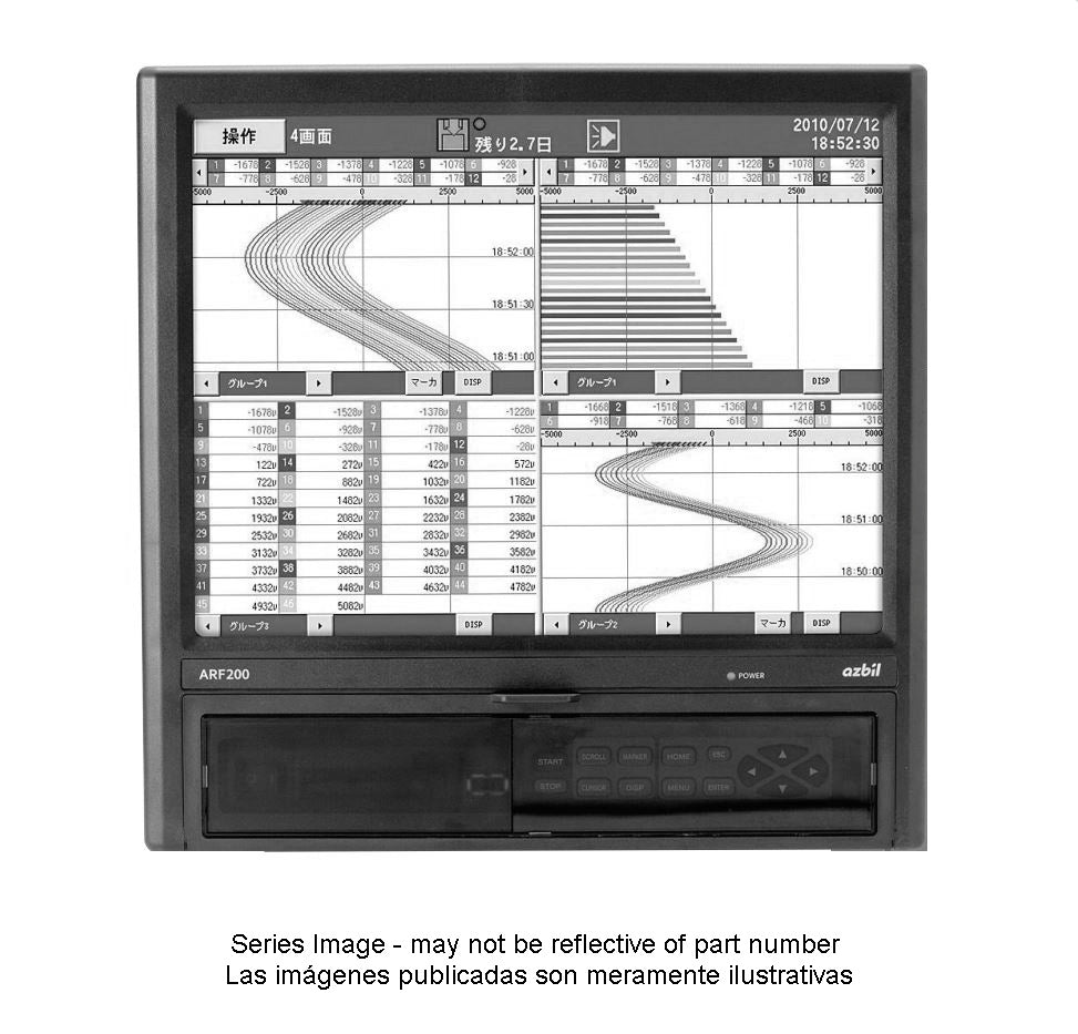 ARF212AL000D0 Paperless Recorder (12/24/36/48 channels)