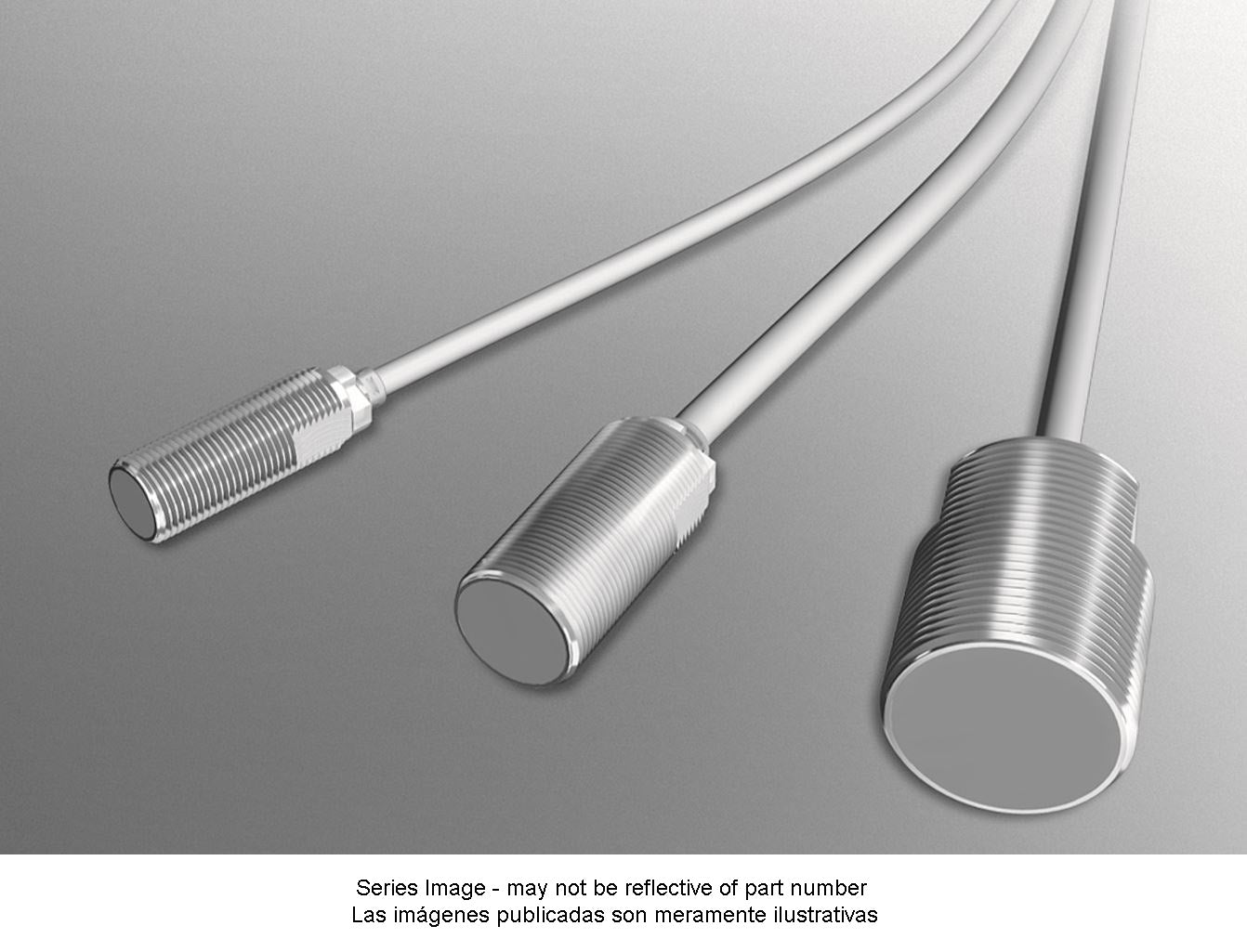 Interruptor de proximidad cilíndrico de aluminio resistente a virutas de 2 hilos de CC FL7M-8J6AD