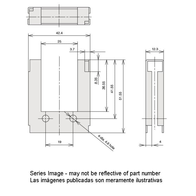 Accesorio HPV-B01 - Interruptor fotoeléctrico de paleta con amplificador autónomo