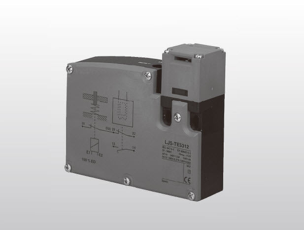 Interruptor de seguridad de plástico con bloqueo de solenoide Modelo: LJS-TE