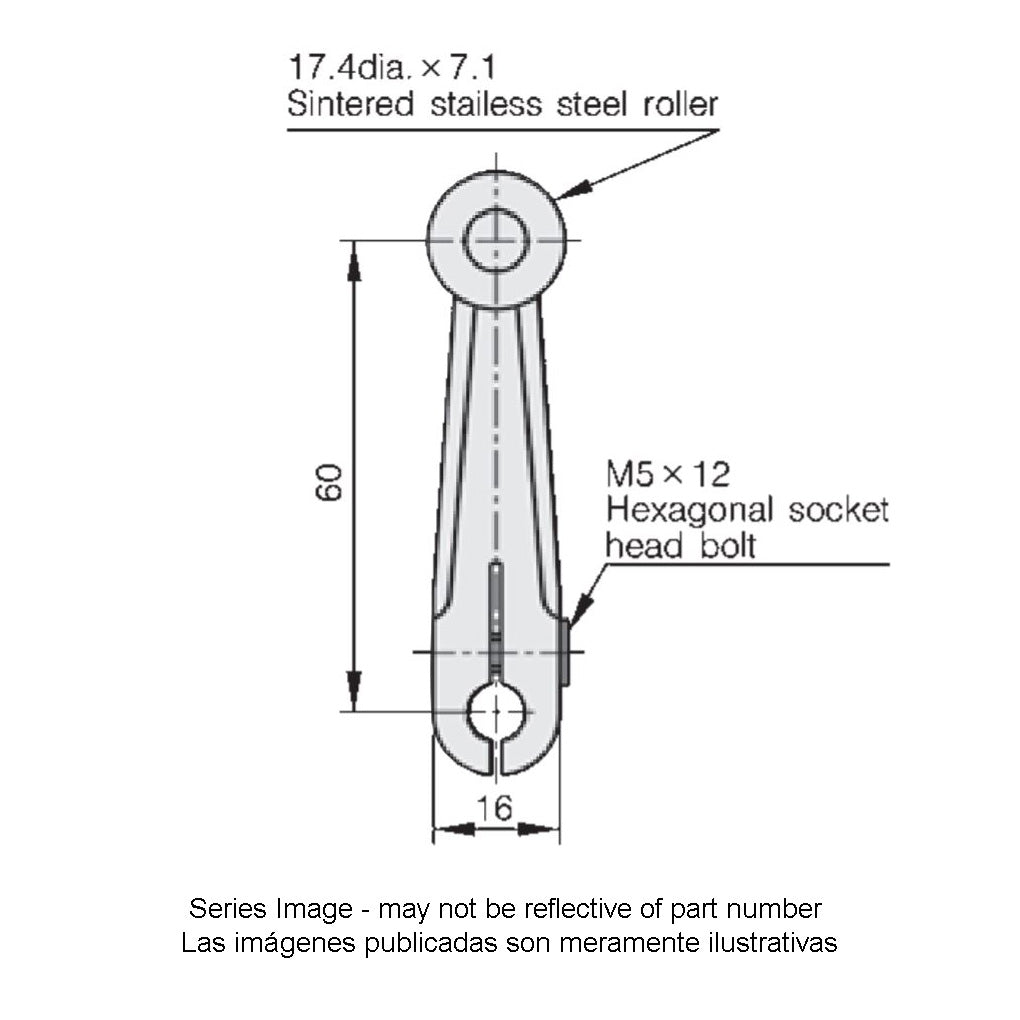 Accesorio PA-J11 - Interruptor de límite compacto de uso general estándar
