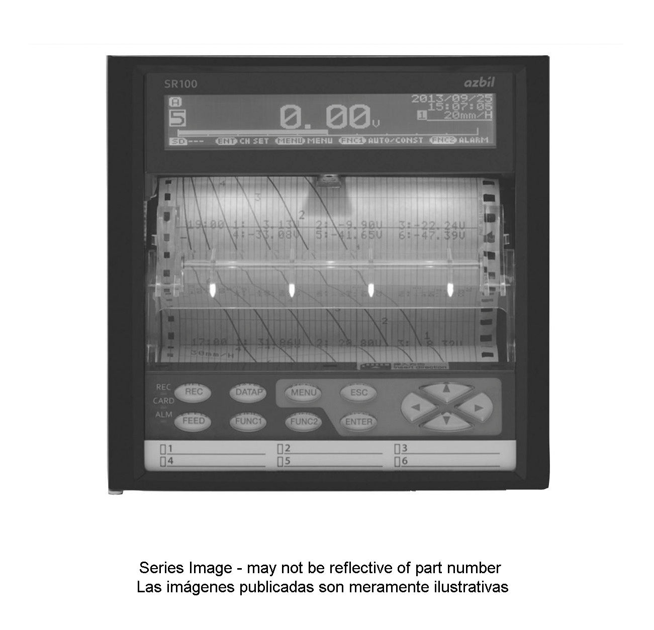 SR-106AN0DNNN Grabadora híbrida SR100 (impresión de 6 puntos)