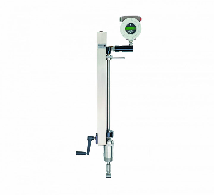Insertion vortex flowmeter
