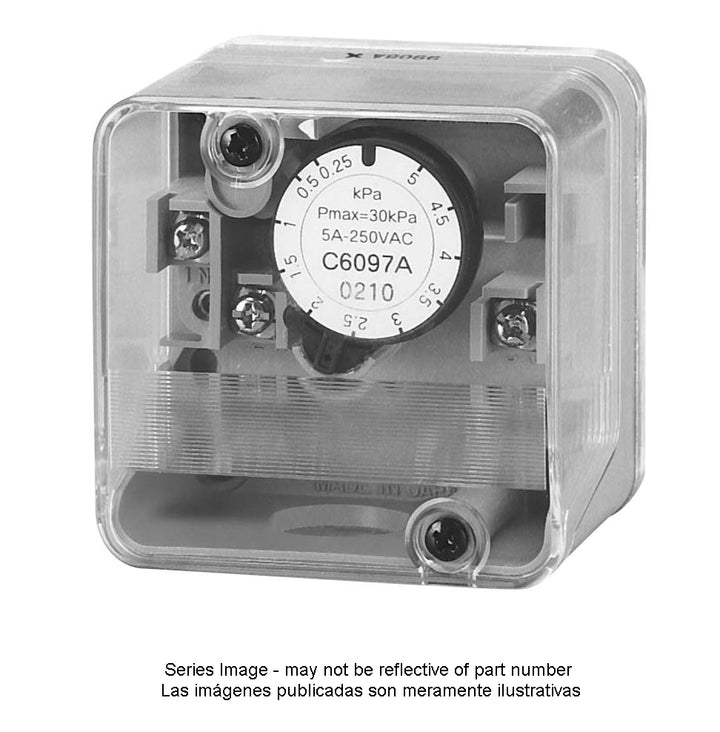 Model C6097 gas pressure switch