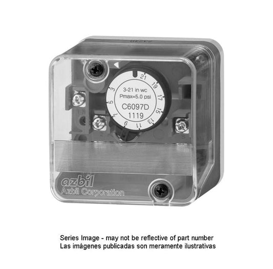 Interruptor de presión de gas C6097D1010