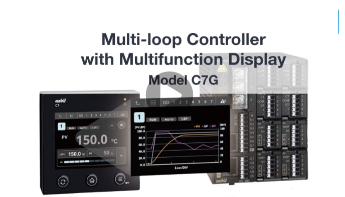 Model C7G multi-loop controller