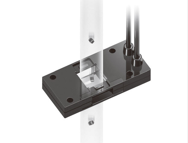 Model HPF-T047 fiber optic photoelectric sensor