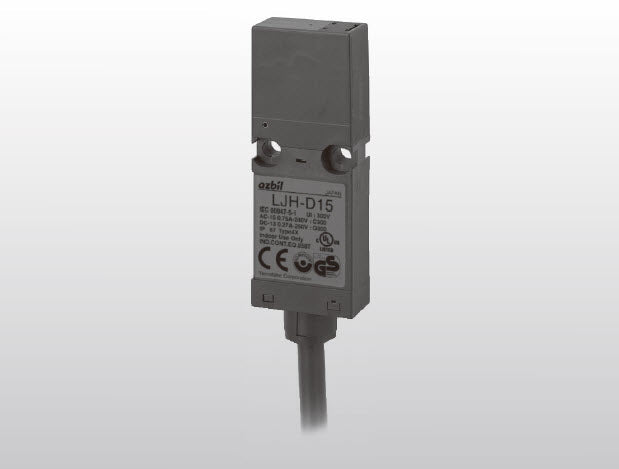 Interruptores de enclavamiento de seguridad de plástico compactos Modelo: LJH- _ _ _ 