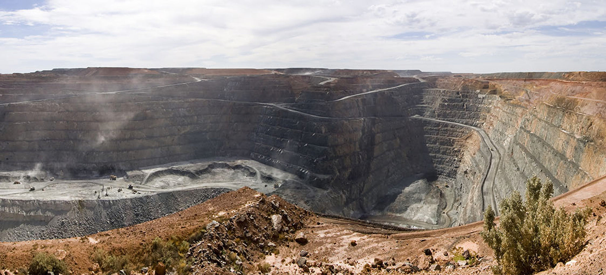 Open-pit mine